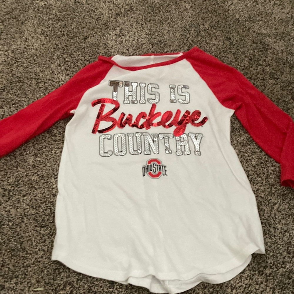 Ohio state shirt size 8